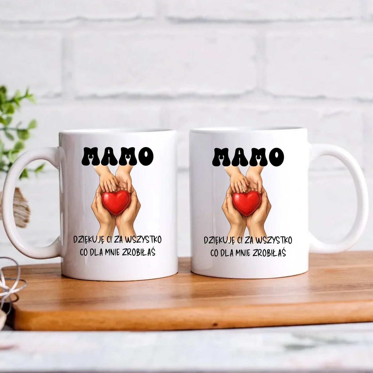 Dziękuję Ci | Kubek prezent dla mamy DM11 - StoryCups.pl