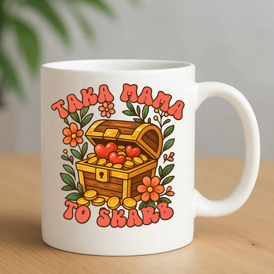 Taka mama to skarb | Kubek prezent na Dzień Matki DM12 - StoryCups.pl