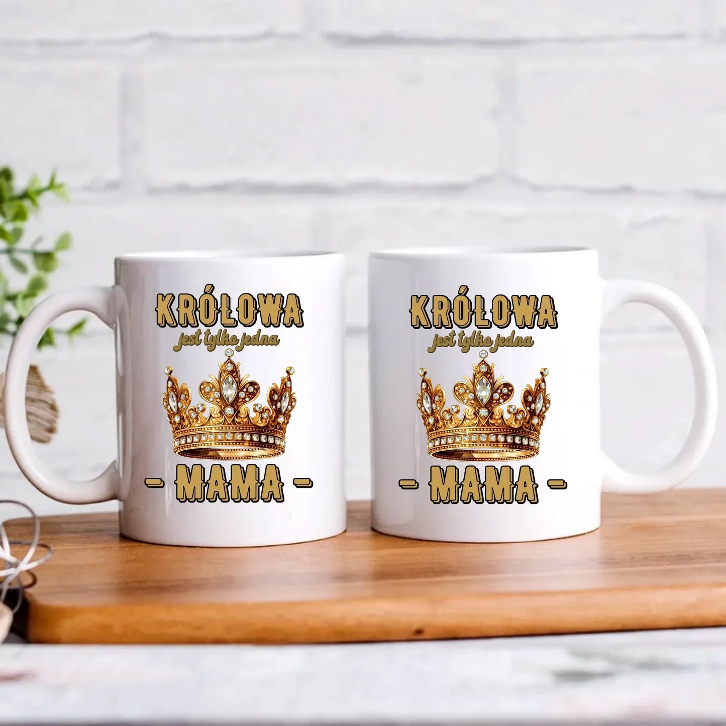 Królowa jest tylko jedna | Kubek prezent dla mamy DM13 - StoryCups.pl