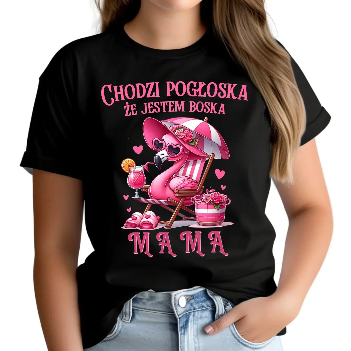 Chodzi pogłoska, że jestem boska | Koszula damska prezent dla mamy DM14 - StoryCups.pl