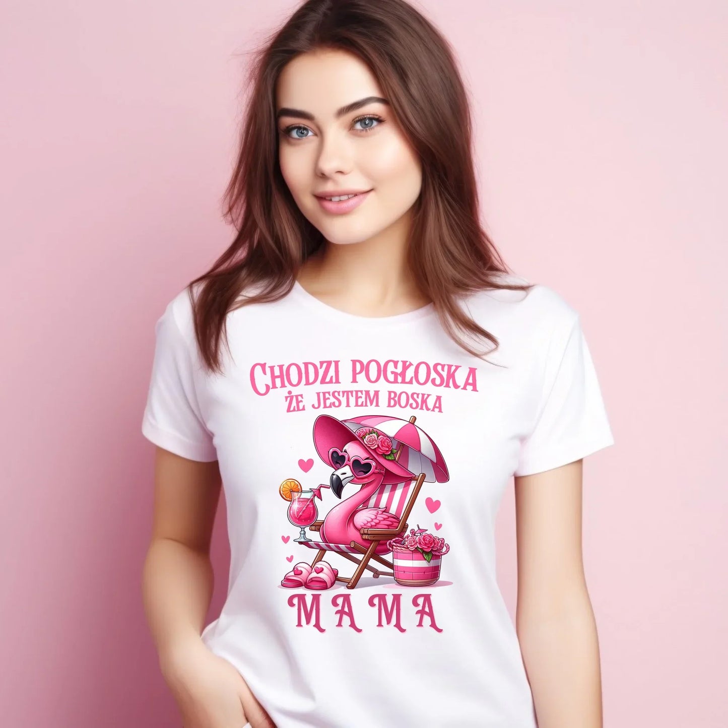 Chodzi pogłoska, że jestem boska | Koszula damska prezent dla mamy DM14 - StoryCups.pl