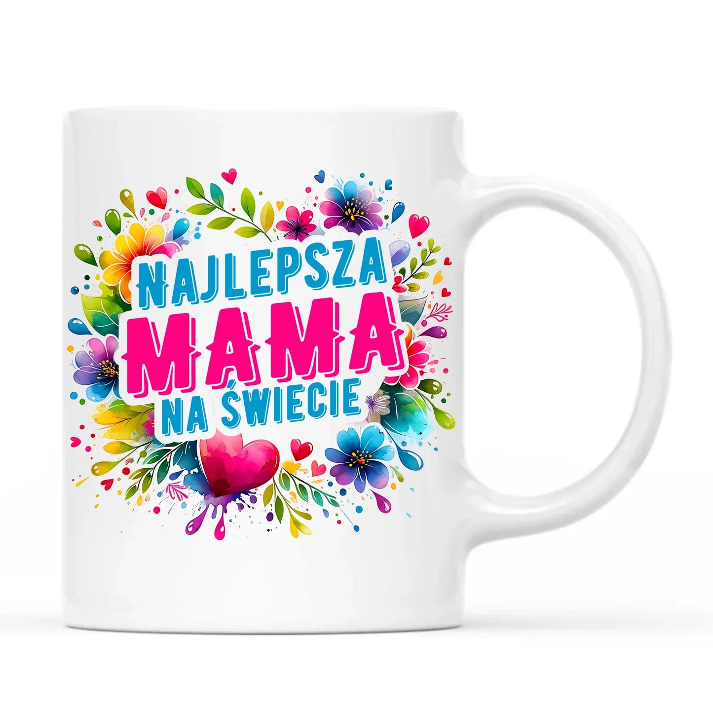 Najlepsza mama | Kubek prezent dla mamy DM15 - StoryCups.pl