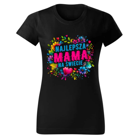 Najlepsza mama | Koszulka damska prezent na Dzień Matki DM15 - StoryCups.pl