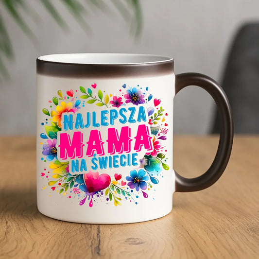 Najlepsza mama | Kubek magiczny prezent dla mamy DM15 - StoryCups.pl