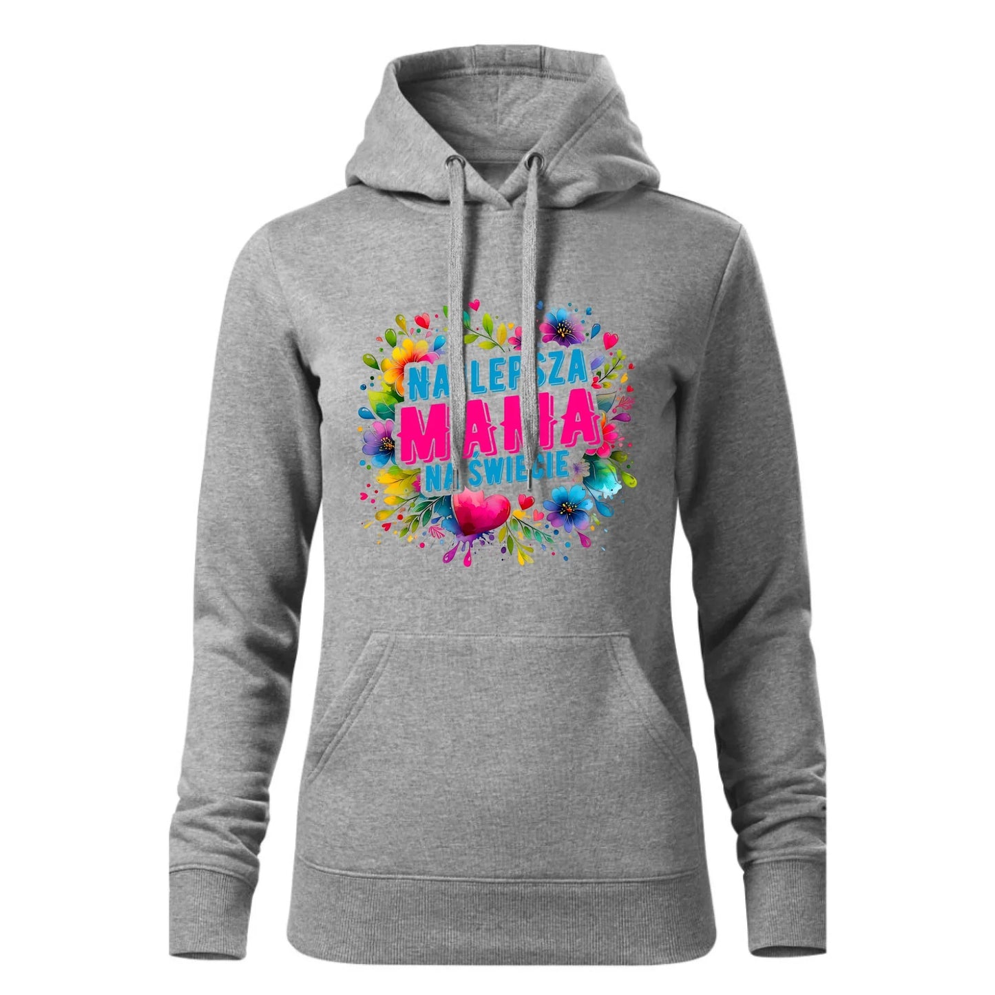 Najlepsza mama | Bluza damska z kapturem prezent dla mamy DM15 - StoryCups.pl