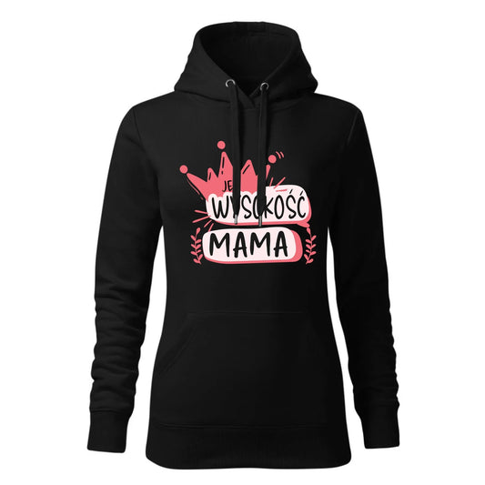 Jej Wysokość mama | Bluza damska z kapturem prezent dla mamy DM16 - StoryCups.pl