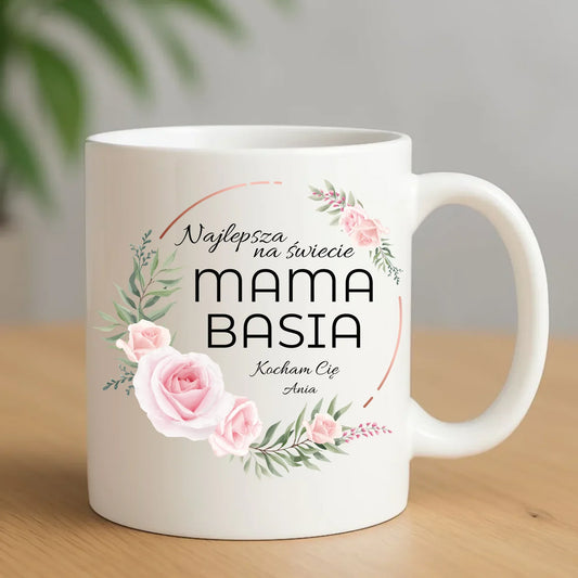 Najlepsza mama na świecie | Kubek prezent na Dzień Matki DM17 - StoryCups.pl