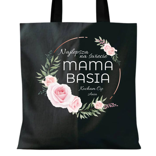 Najlepsza mama na świecie | Torba prezent dla mamy DM17 - StoryCups.pl