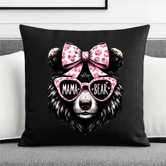 Mama bear | Poduszka dekoracyjna prezent dla mamy DM19 - StoryCups.pl