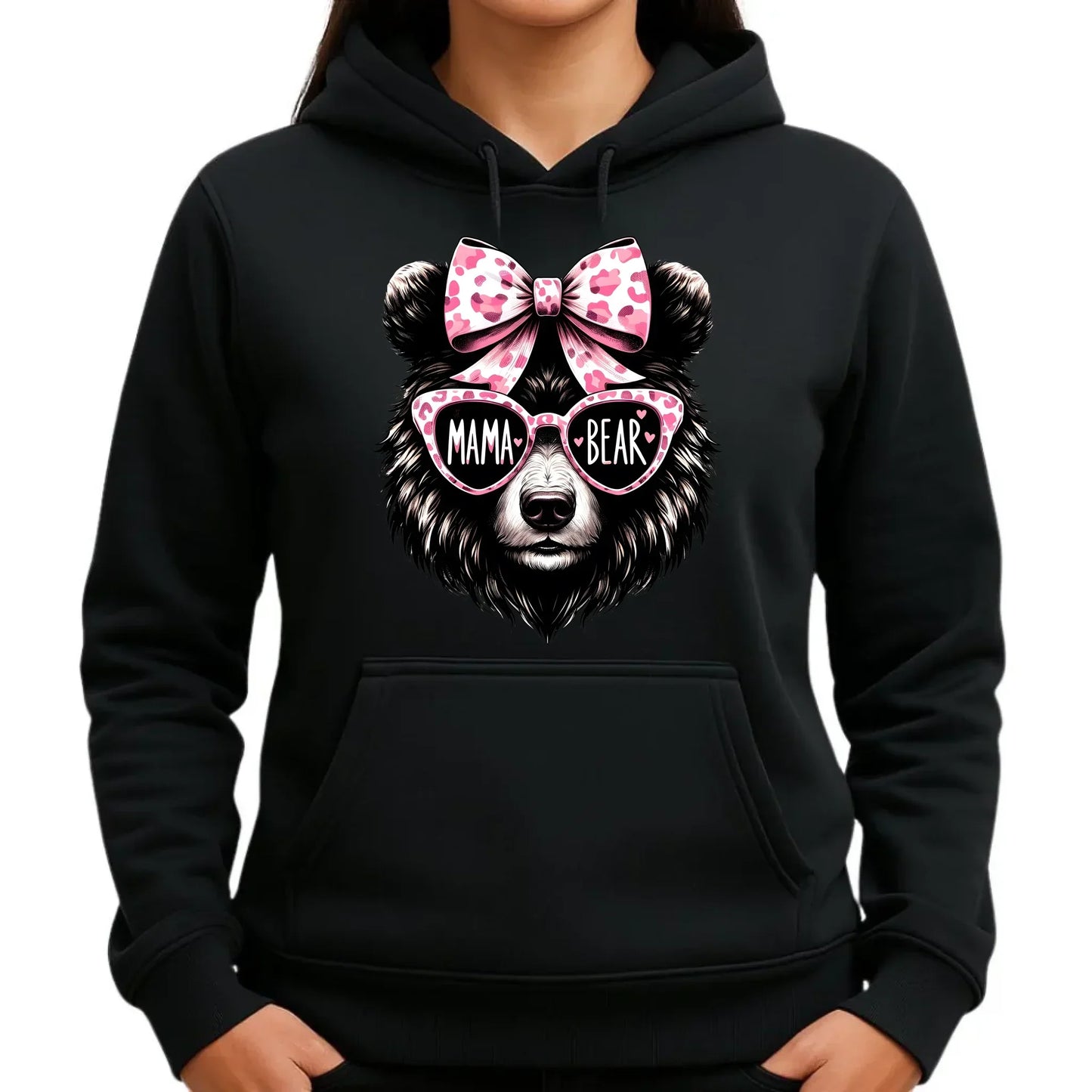 Mama bear | Bluza damska z kapturem prezent dla mamy DM19 - StoryCups.pl