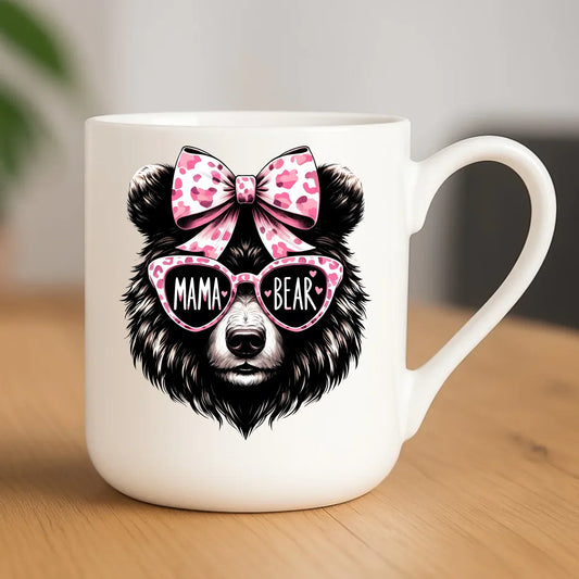 Mama bear | Kubek elegant prezent dla mamy DM19 - StoryCups.pl