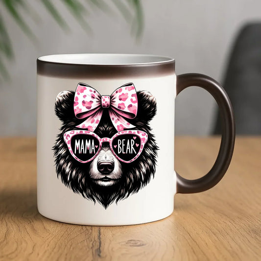 Mama bear | Kubek magiczny prezent dla mamy DM19 - StoryCups.pl