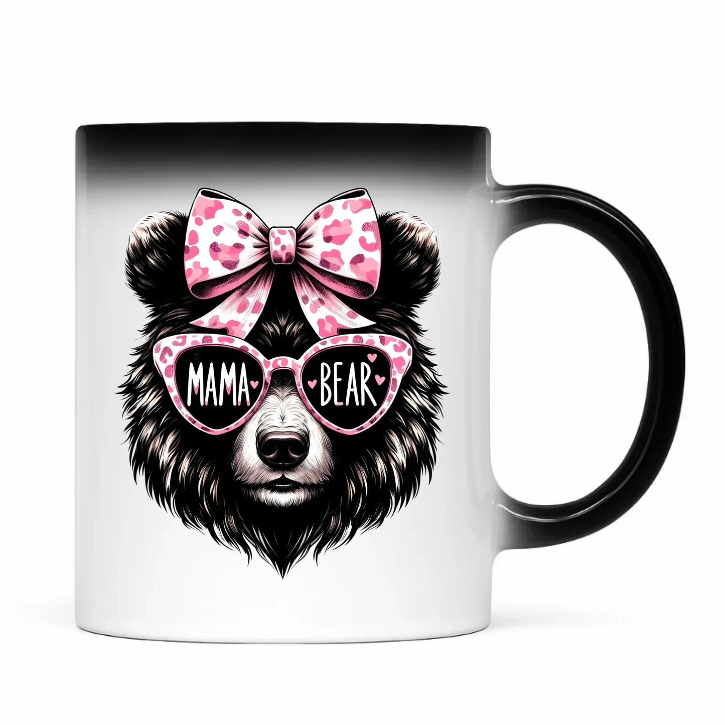 Mama bear | Kubek magiczny prezent dla mamy DM19 - StoryCups.pl
