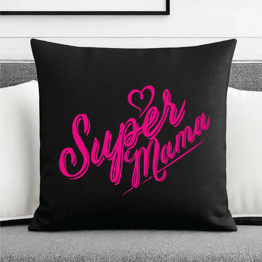 Super mama | Poduszka dekoracyjna prezent na Dzień Matki DM21 - StoryCups.pl