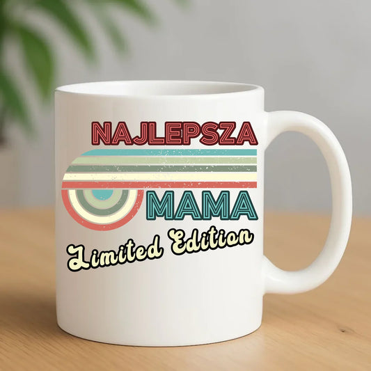 Kubek z imieniem dla mamy NAJLEPSZA MAMA NA ŚWIECIE DM22 - StoryCups.pl