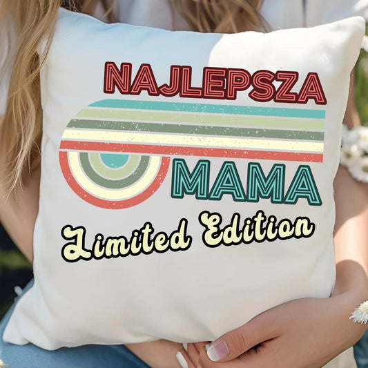 Najlepsza mama | Poduszka prezent dla mamy DM22 - StoryCups.pl