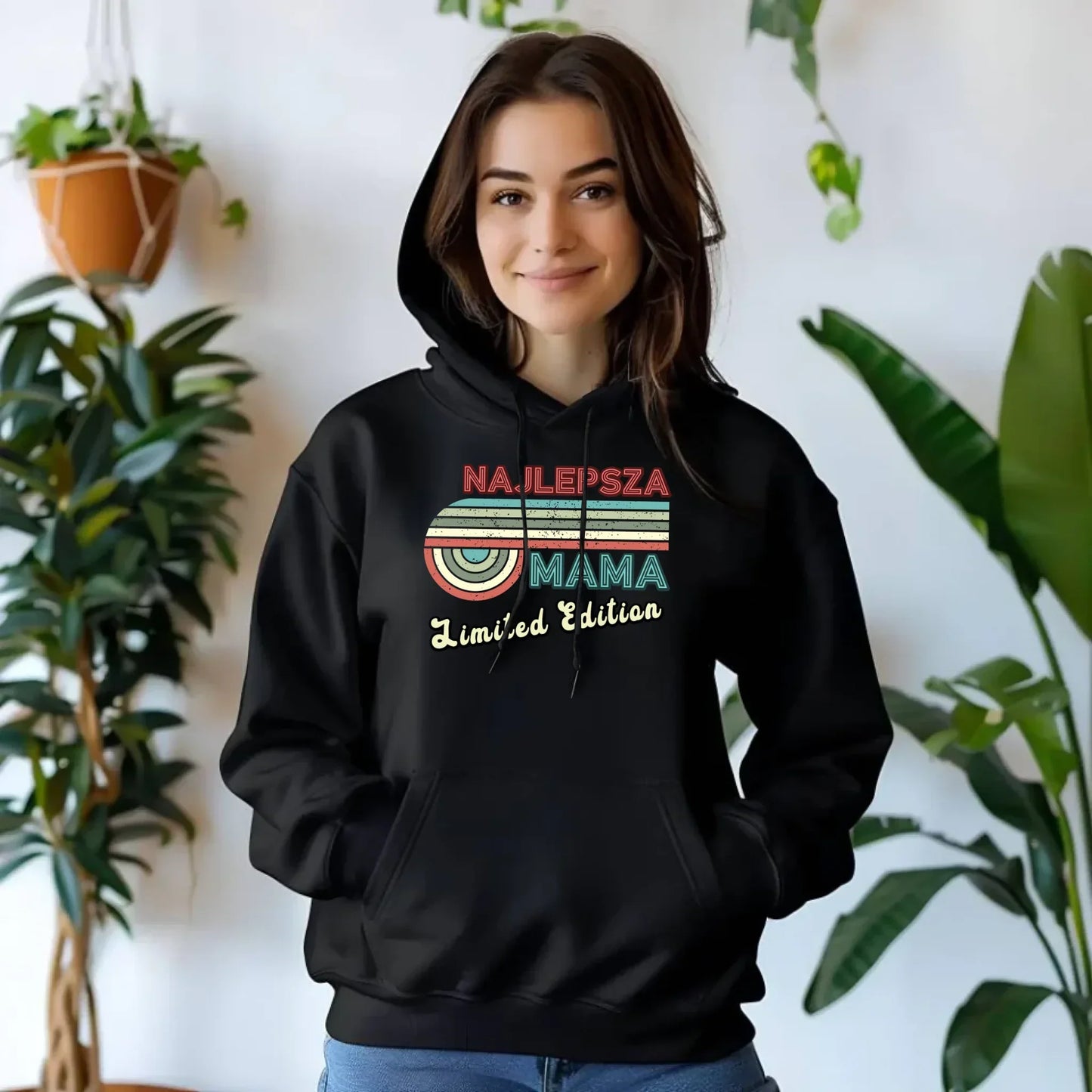 Najlepsza mama | Bluza damska z kapturem prezent dla mamy DM22 - StoryCups.pl