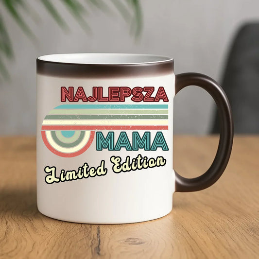 Najlepsza mama | Kubek magiczny prezent dla mamy DM22 - StoryCups.pl