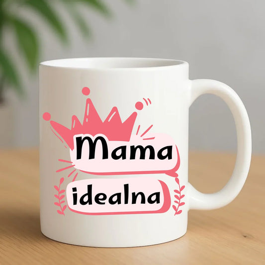 Mama idealna | Kubek prezent dla mamy DM23 - StoryCups.pl