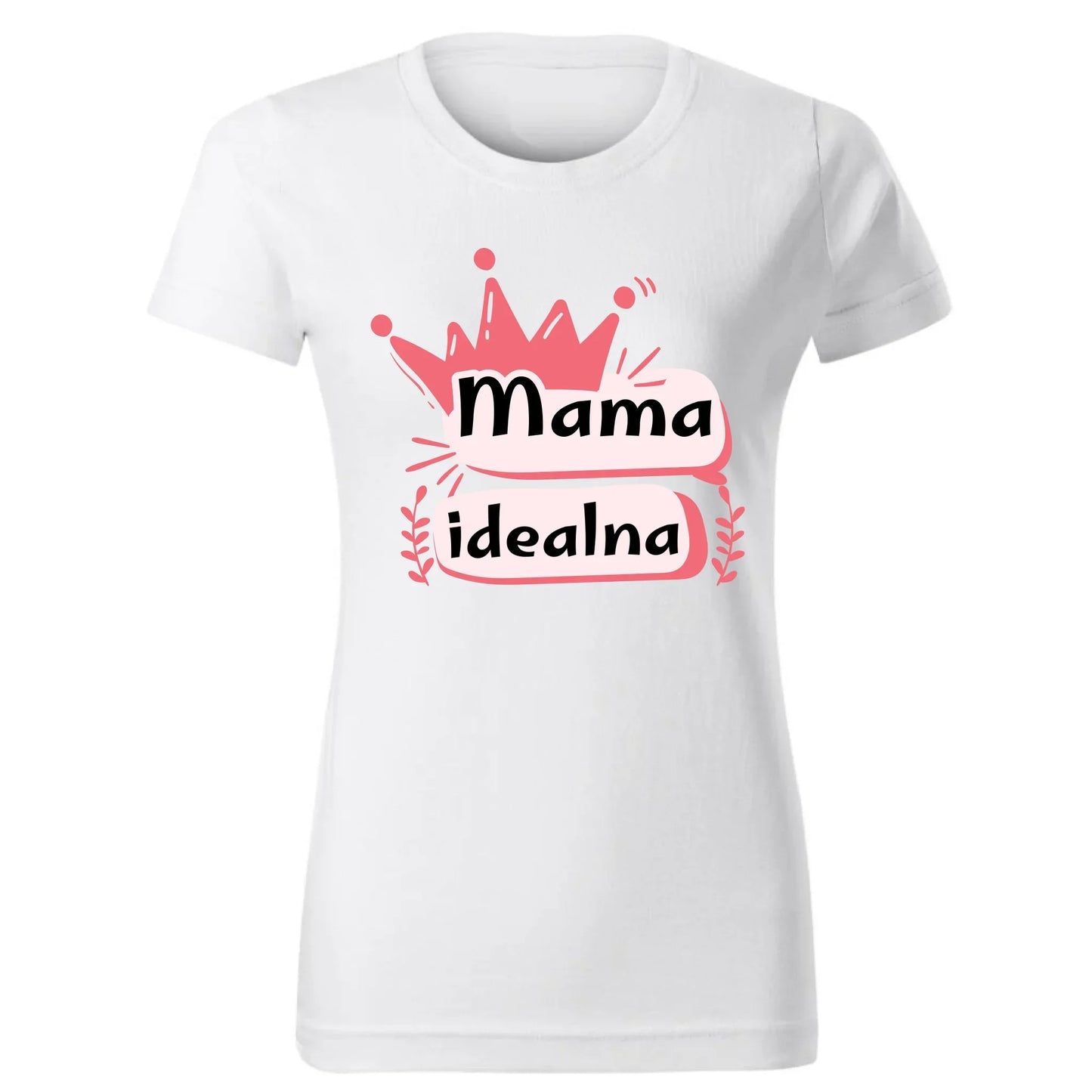 Mama idealna | Koszulka damska prezent dla mamy DM23 - StoryCups.pl