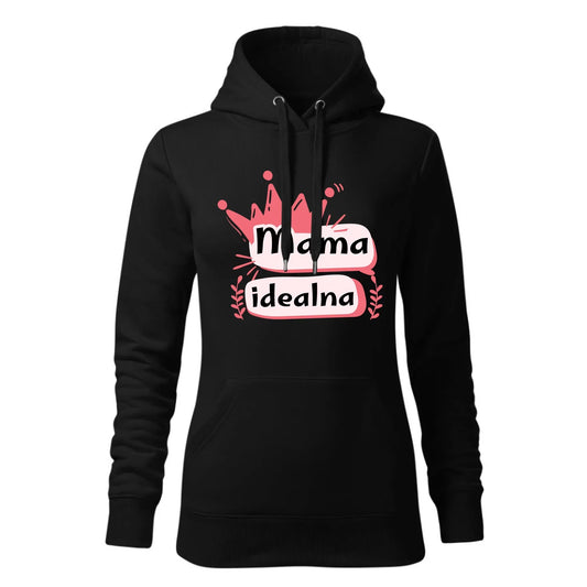 Mama idealna | Bluza damska z kapturem prezent dla mamy DM23 - StoryCups.pl