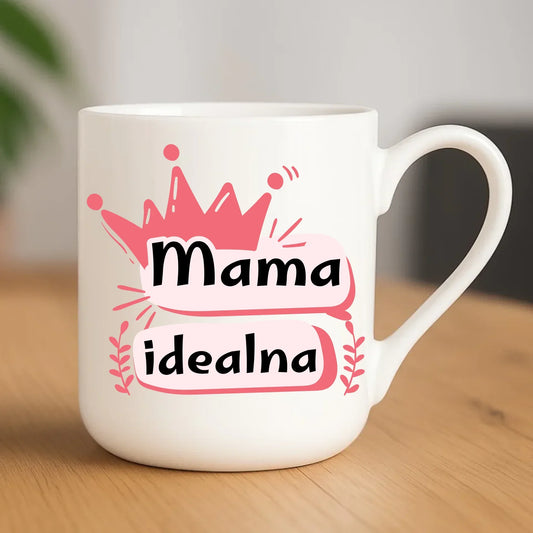 Mama idealna | Kubek elegant prezent dla mamy DM23 - StoryCups.pl