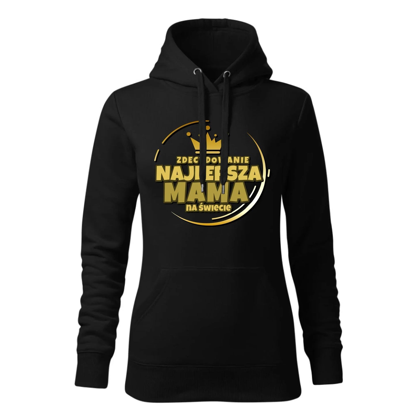 Zdecydowanie najlepsza mama | Bluza damska z kapturem prezent dla mamy DM25 - StoryCups.pl