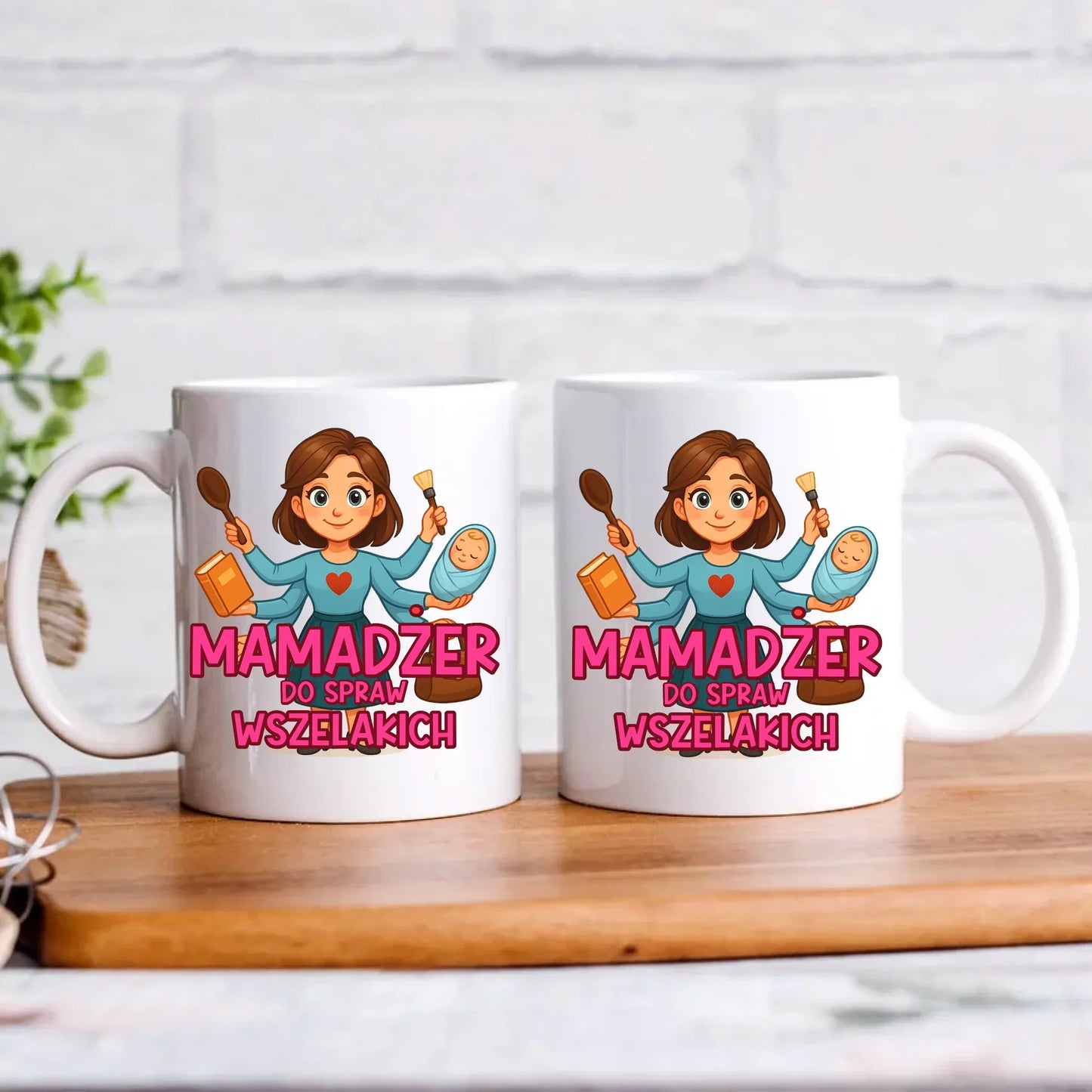 Mamadżer do spraw wszelakich | Kubek prezent dla mamy DM28 - StoryCups.pl