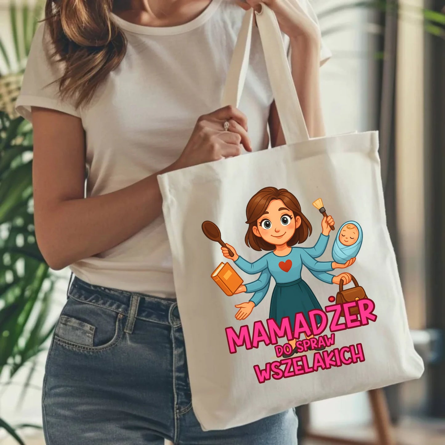 Naturalna torba dla mamy prezent na Dzień Matki
