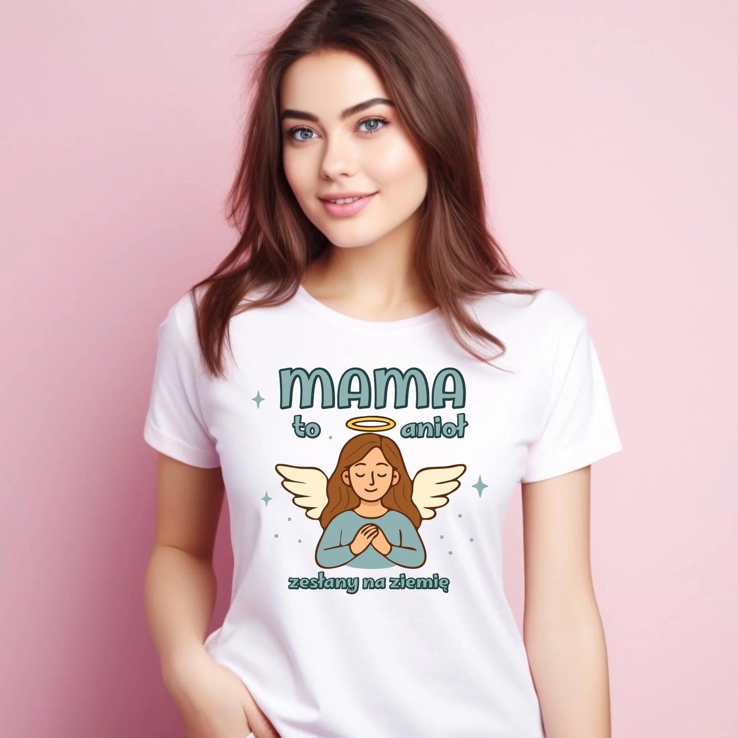 Koszulka dla mamy z nadrukiem - prezent na Dzień Matki