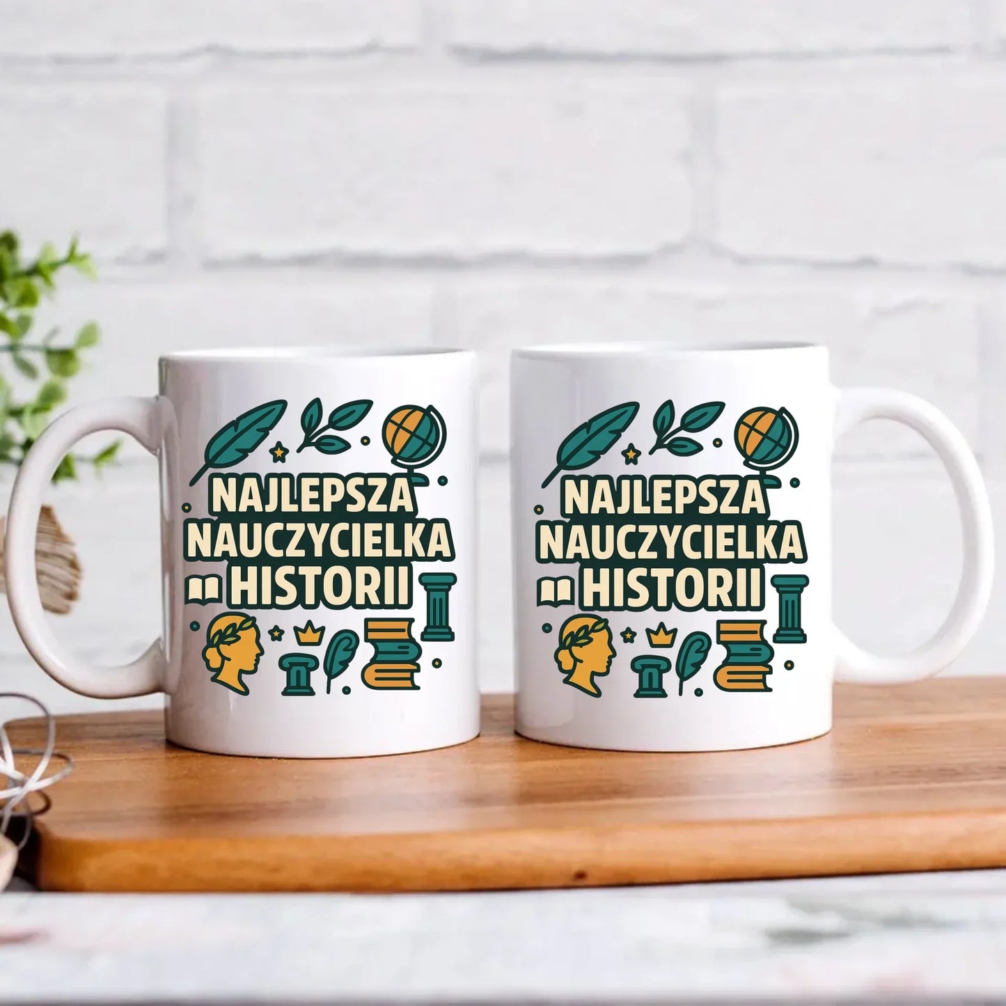 Najlepsza nauczycielka historii | Kubek prezent dla nauczycielki N57 - StoryCups.pl