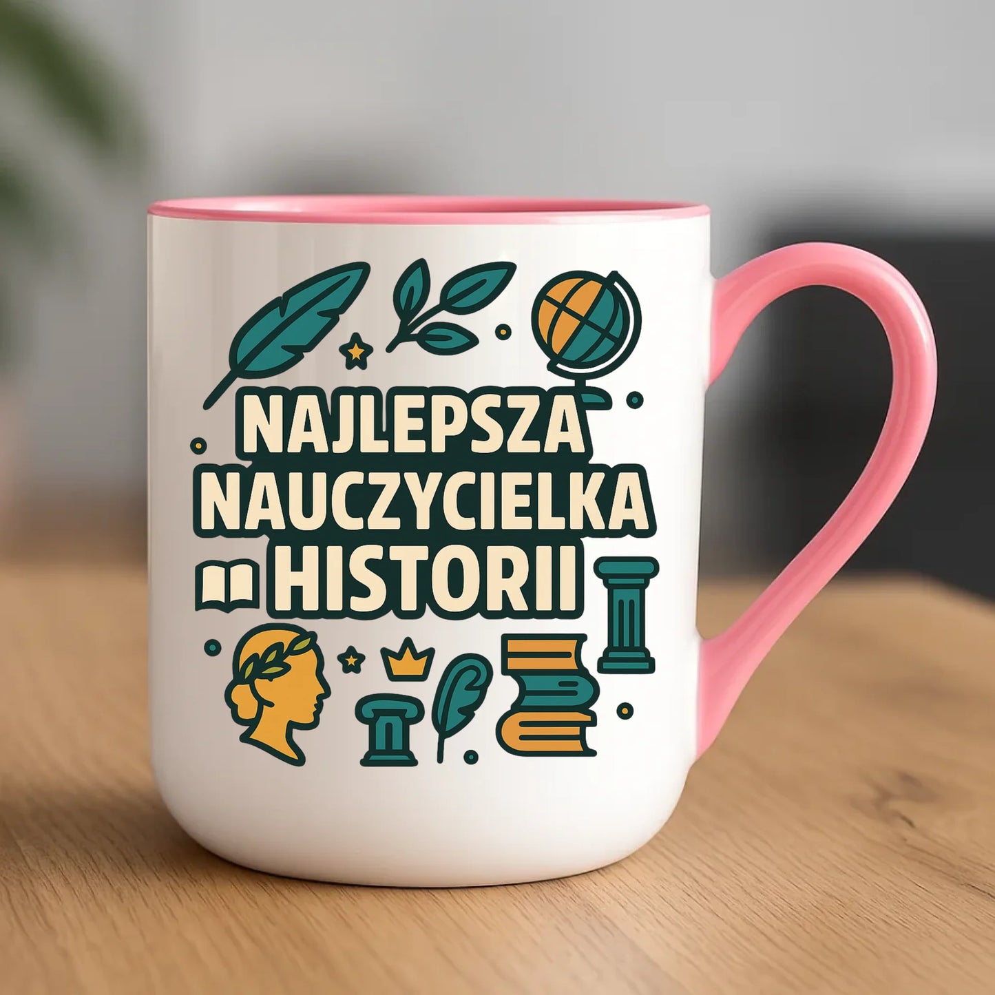 Kubek elegant prezent na zakończenie roku szkolnego dla nauczyciela