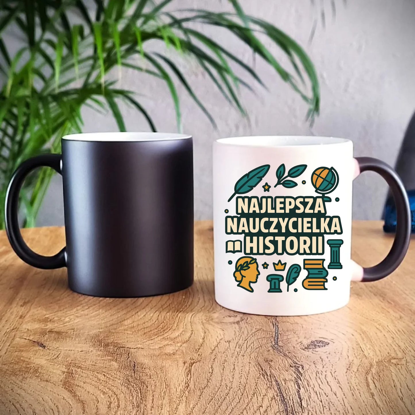 Prezent dla nauczyciela kubek magiczny NAUCZYCIEL ZAKOŃCZENIE ROKU SZKOLNEGO