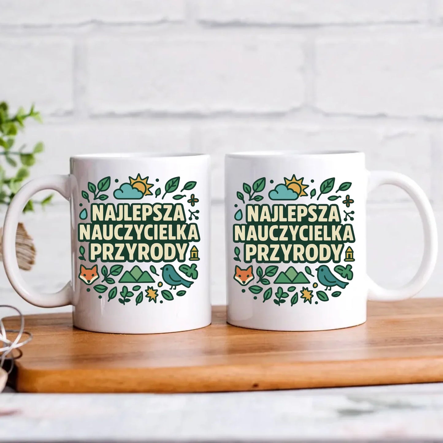 Najlepsza nauczycielka przyrody | Kubek na prezent N64 - StoryCups.pl