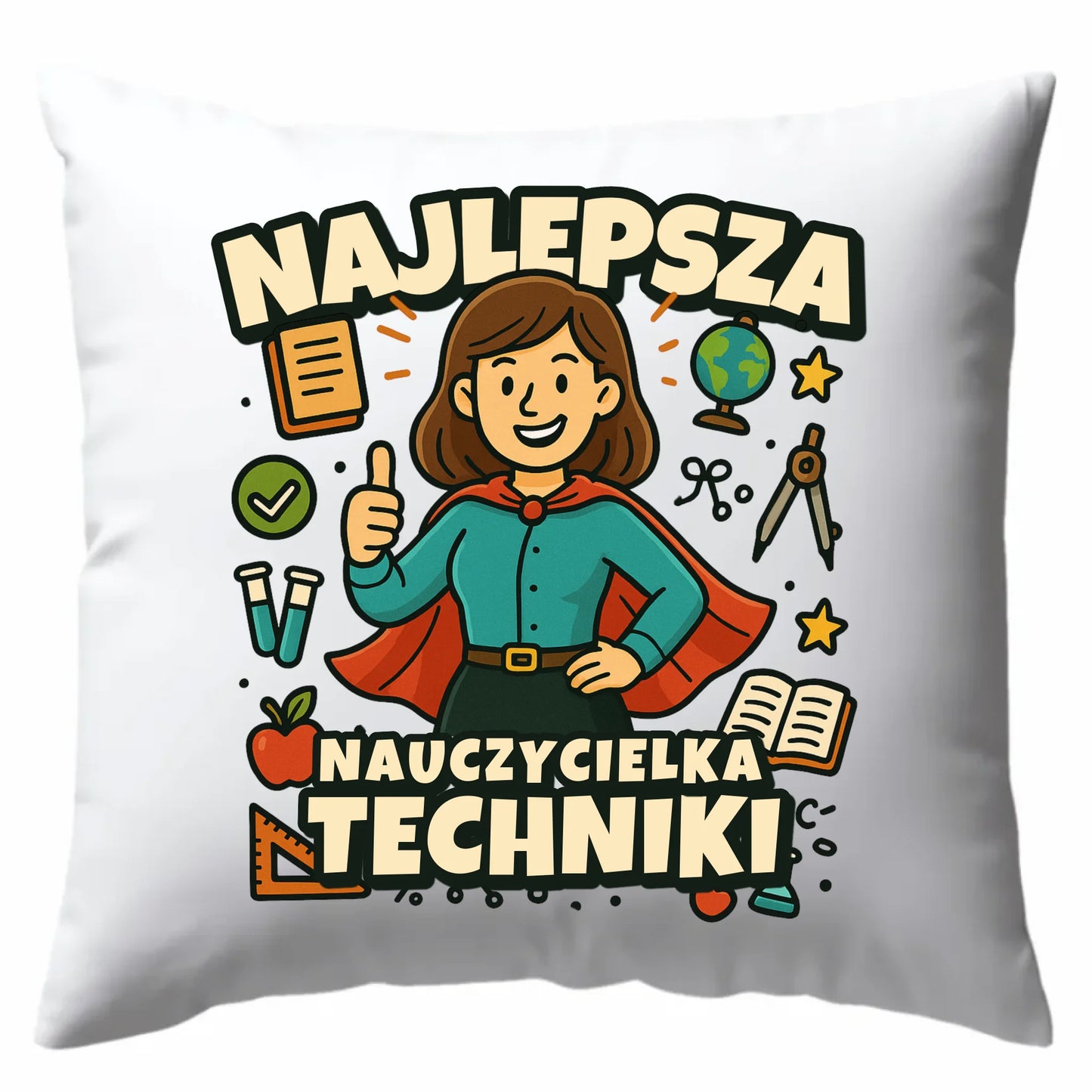 Poduszka prezent na Zakończenie Roku Szkolnego dla nauczyciela