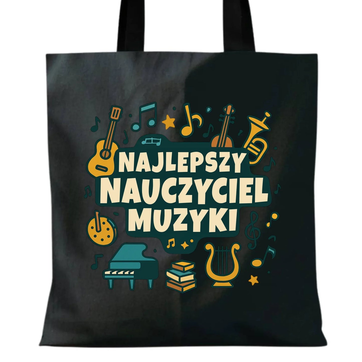 Najlepszy nauczyciel muzyki | Torba prezent dla nauczyciela N52 - StoryCups.pl