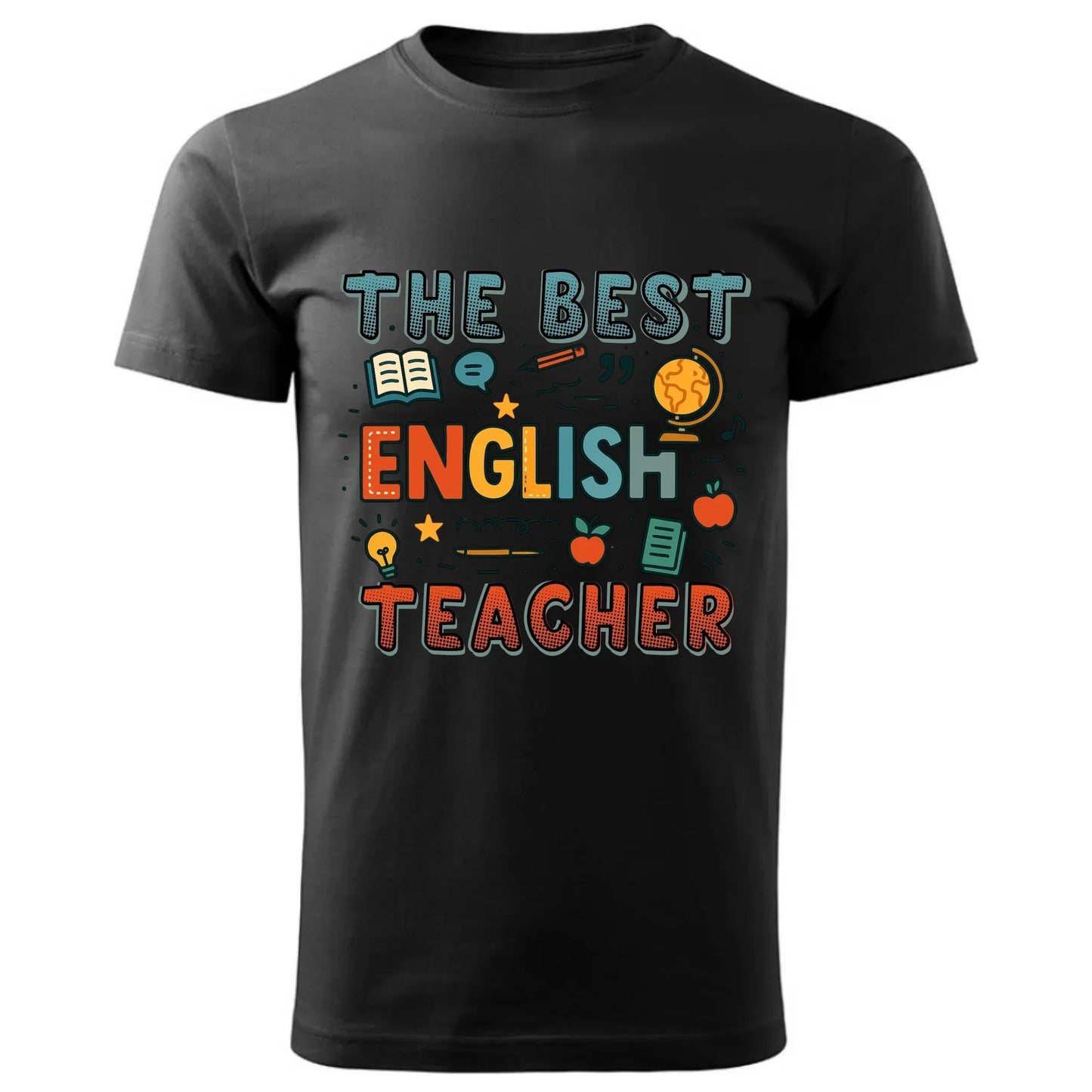 The best english teacher | Koszulka męska dla nauczyciela angielskiego N53 - StoryCups.pl