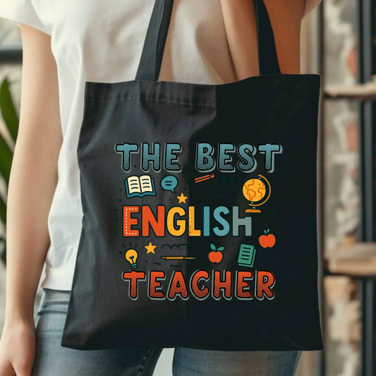 The best english teacher | Torba dla nauczyciela angielskiego N53 - StoryCups.pl