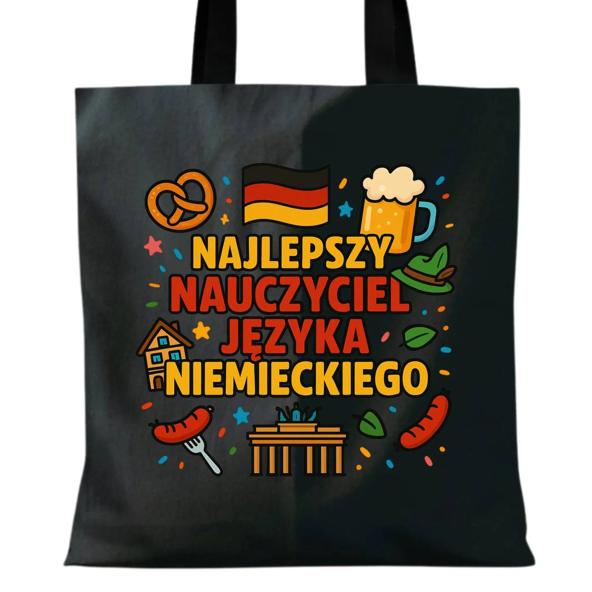 Najlepszy nauczyciel języka niemieckiego | Torba na prezent N54 - StoryCups.pl
