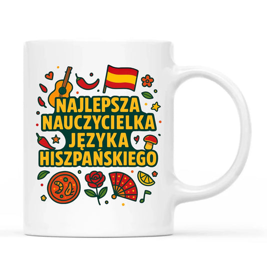 Nauczycielka języka hiszpańskiego | Kubek na prezent N55 - StoryCups.pl