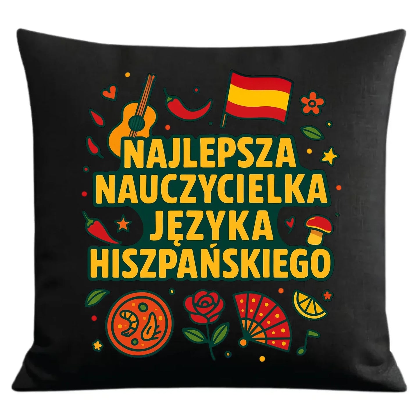Nauczycielka języka hiszpańskiego | Poduszka dekoracyjna na prezent N55 - StoryCups.pl