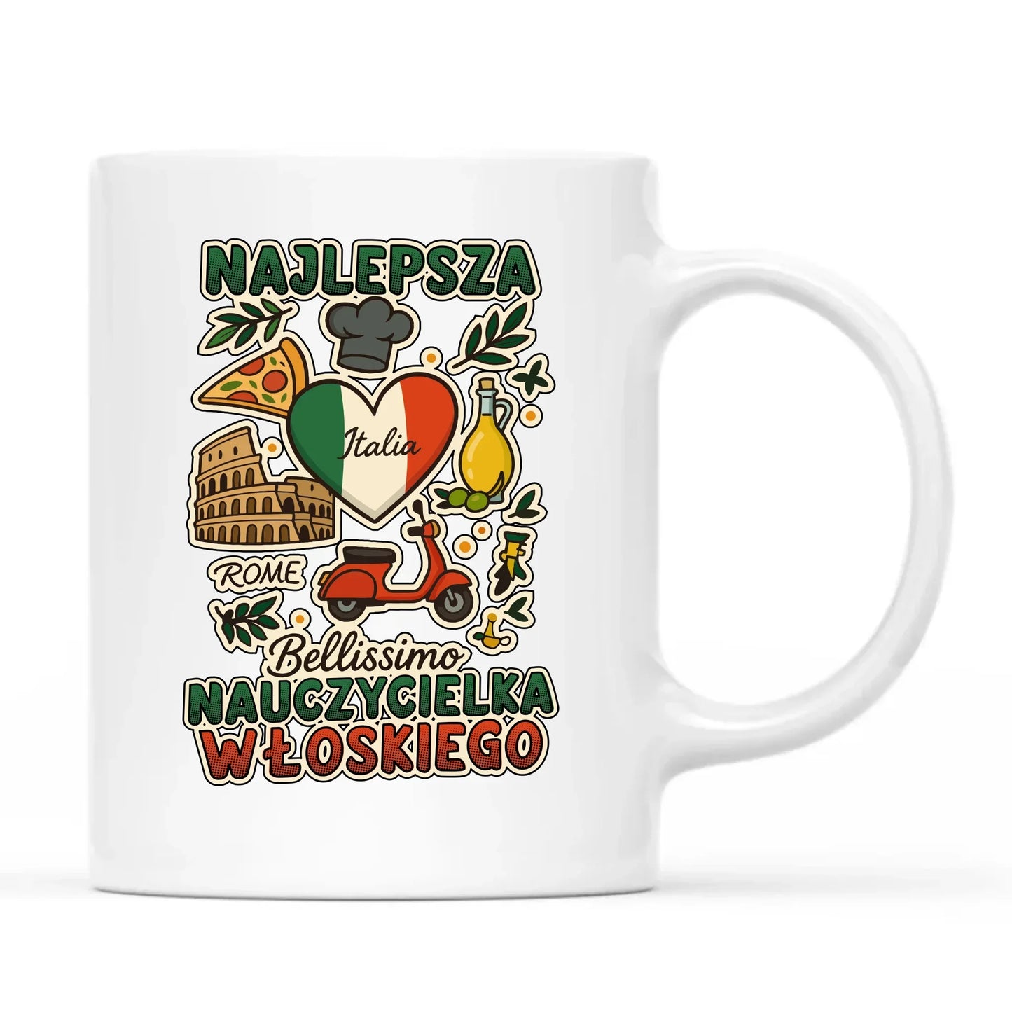 Nauczycielka języka włoskiego | Kubek na prezent N56 - StoryCups.pl