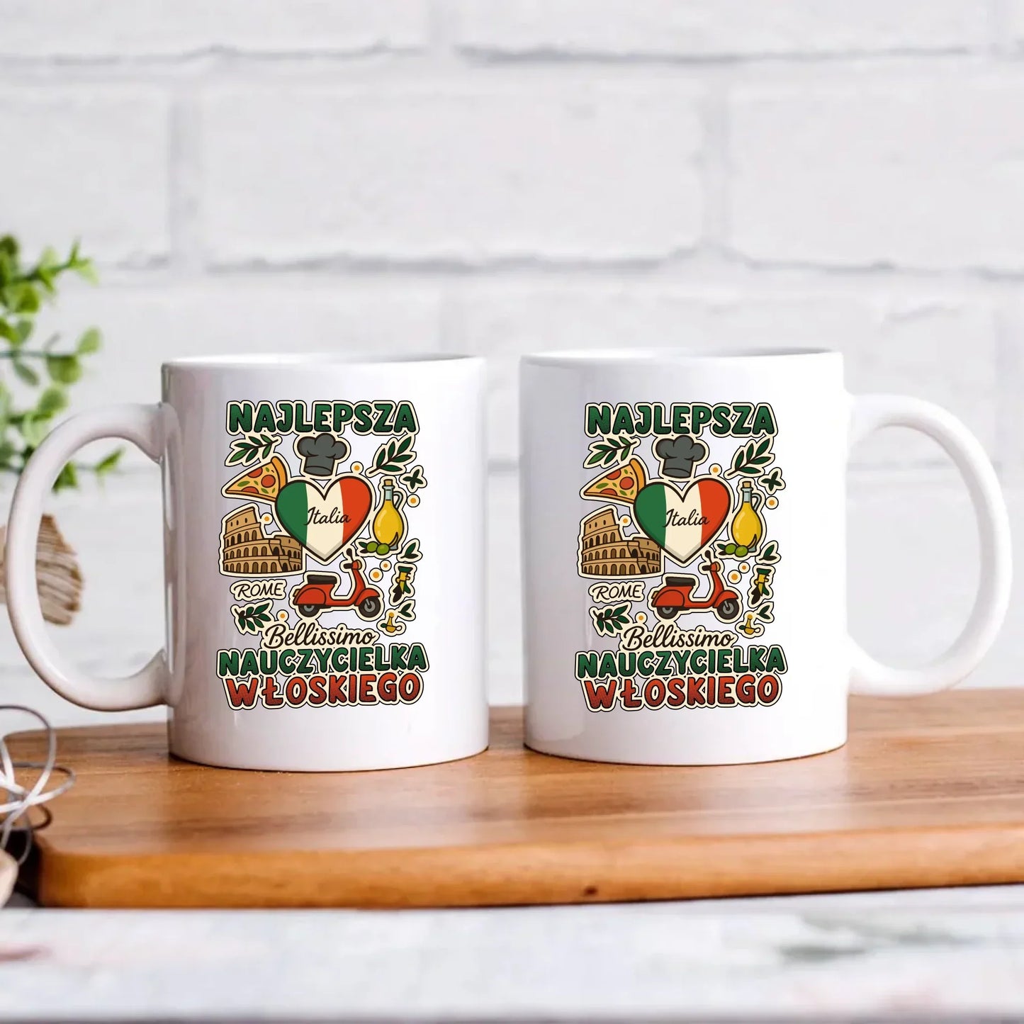 Nauczycielka języka włoskiego | Kubek na prezent N56 - StoryCups.pl
