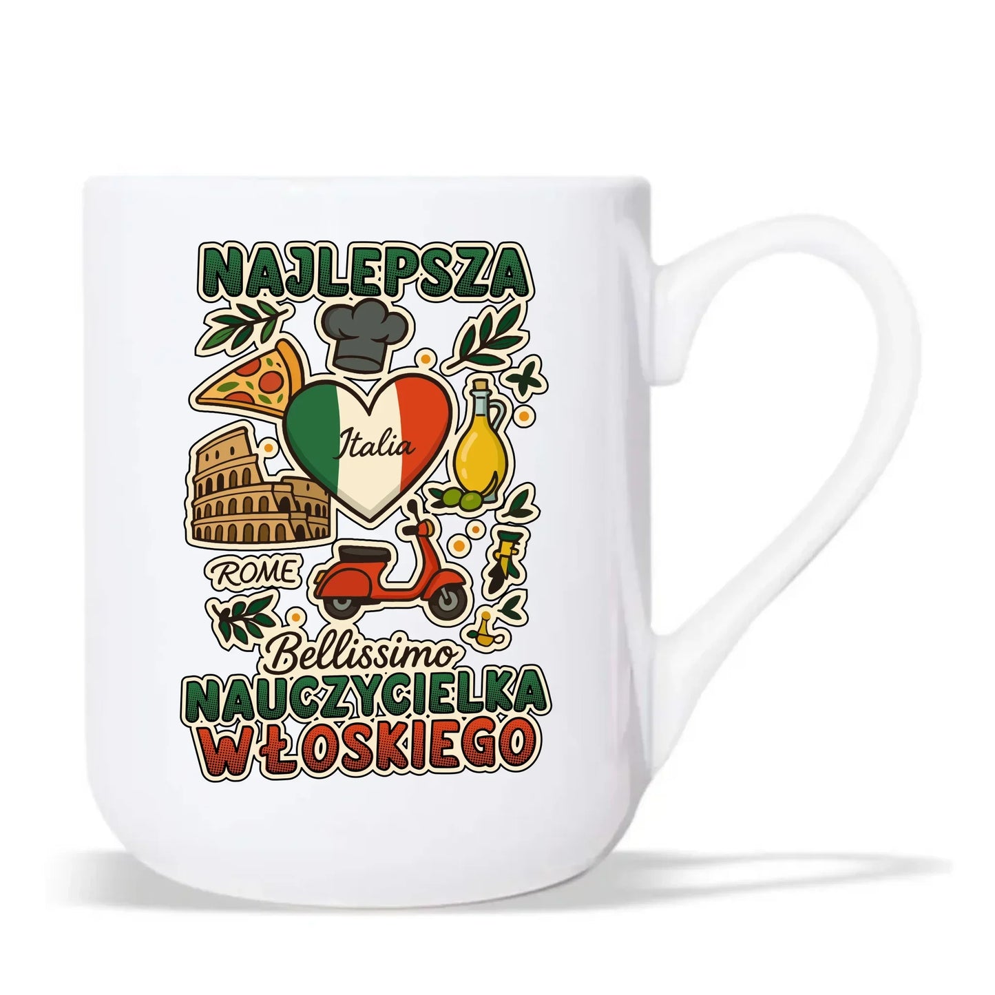 Nauczycielka języka włoskiego | Kubek elegant na prezent N56 - StoryCups.pl