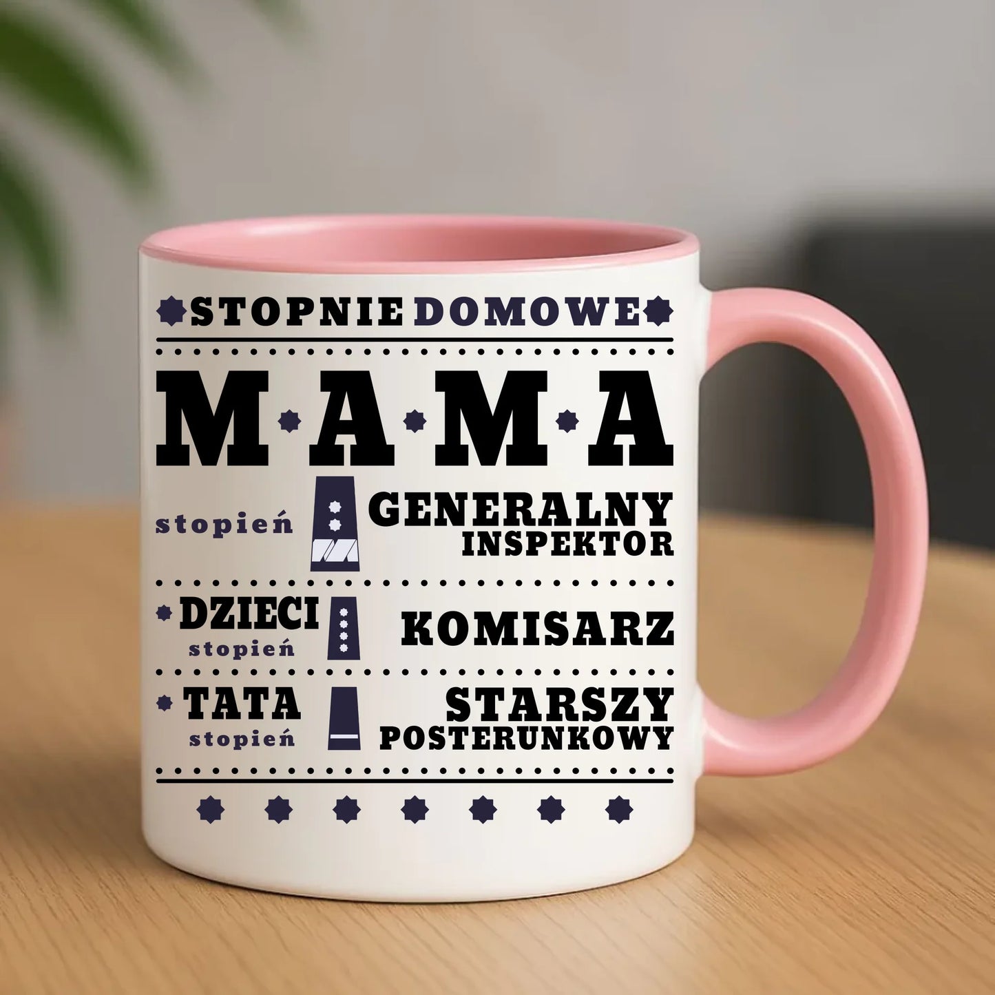 Kubek dla mamy upominek na Dzień Matki - różowy