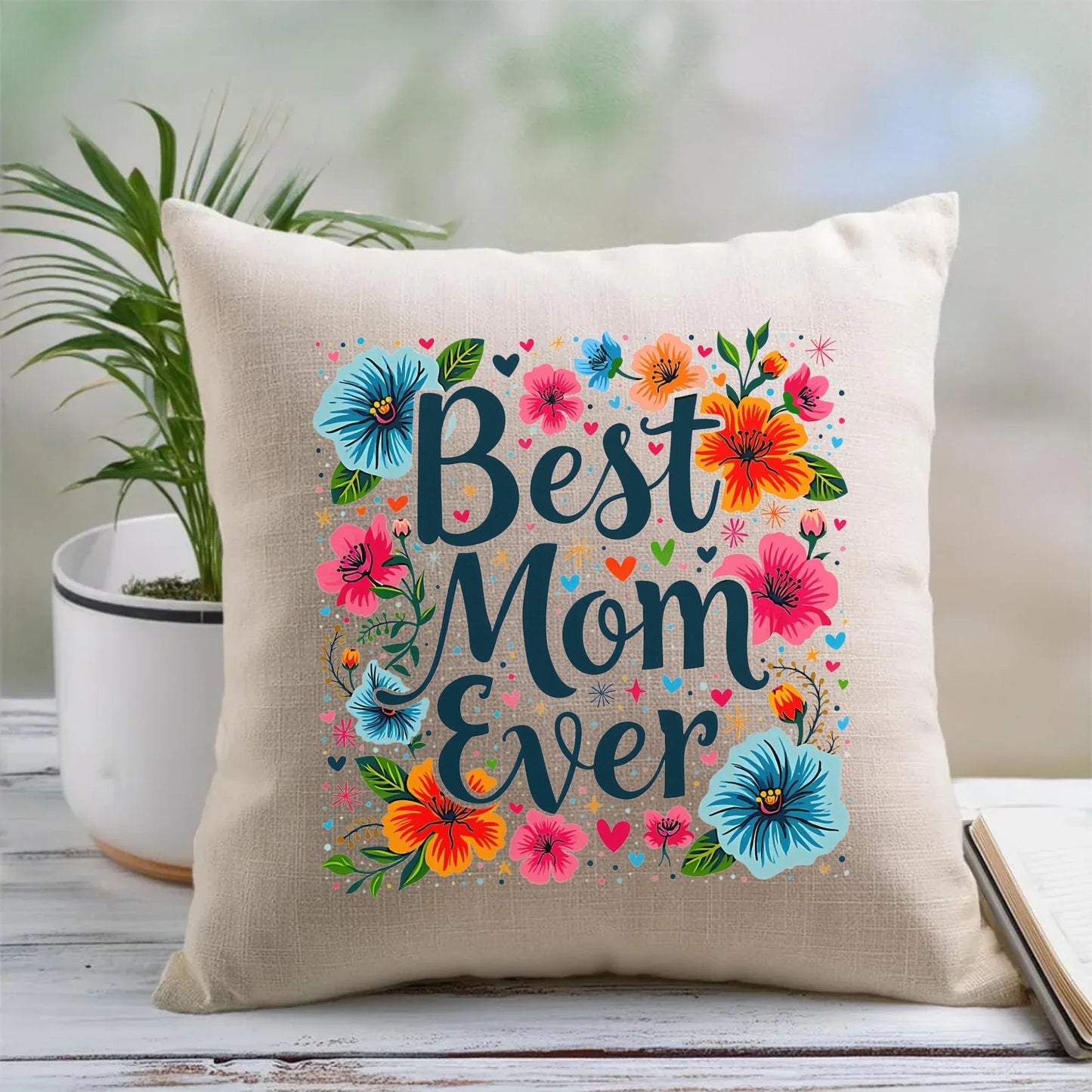 Best mom ever | Poduszka DM34 - StoryCups.pl