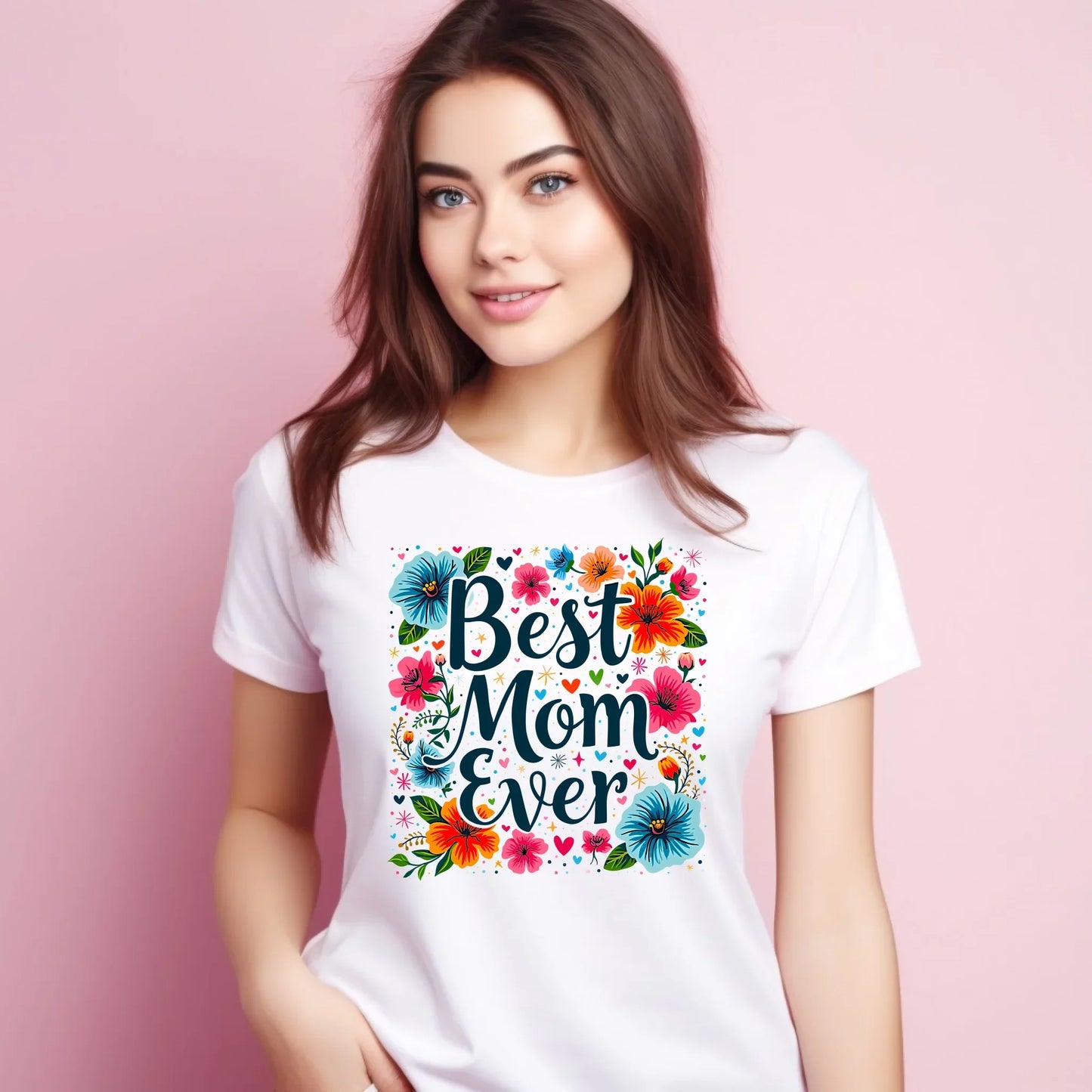 Best mom ever | Koszulka damska DM34 - StoryCups.pl