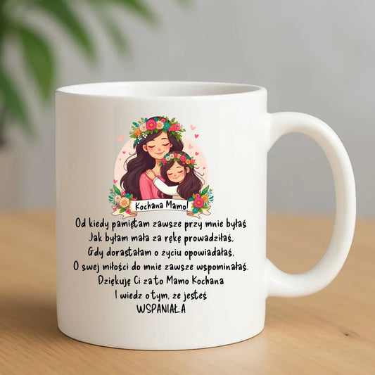 Kochana mamo | Kubek DM35 - StoryCups.pl