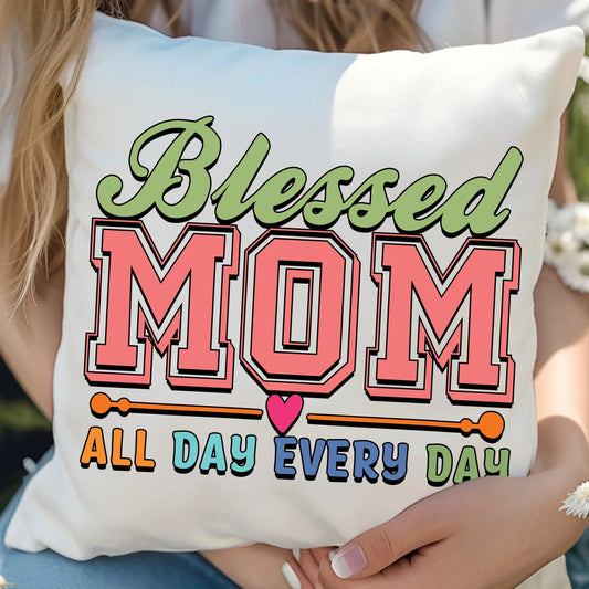 Mom all day every day | Poduszka dla mamy DM36 - StoryCups.pl