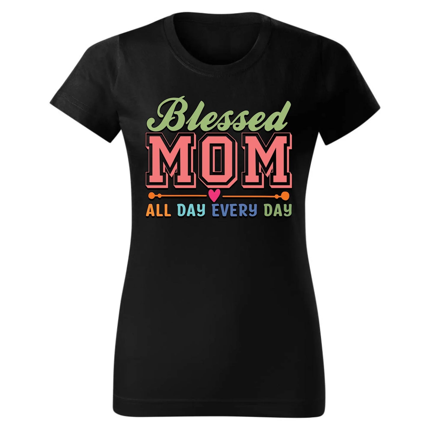 Mom all day every day | Koszulka damska dla mamy DM36 - StoryCups.pl